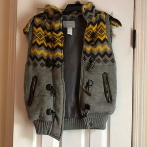 Delia’s hooded vest